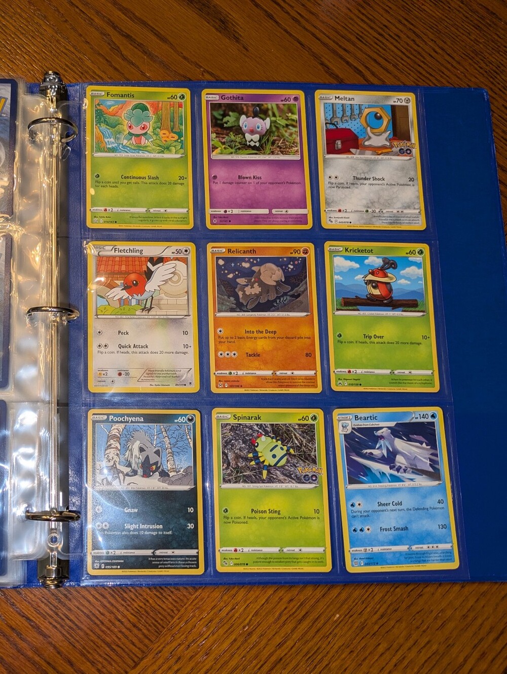 Pokemon Cards Binder 🔥 Pokemon Trading Cards Lot Collection - Picture 11 of 11